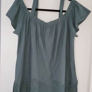 Lane Bryant Women's Blouse Top Summer Spring Size 14/16